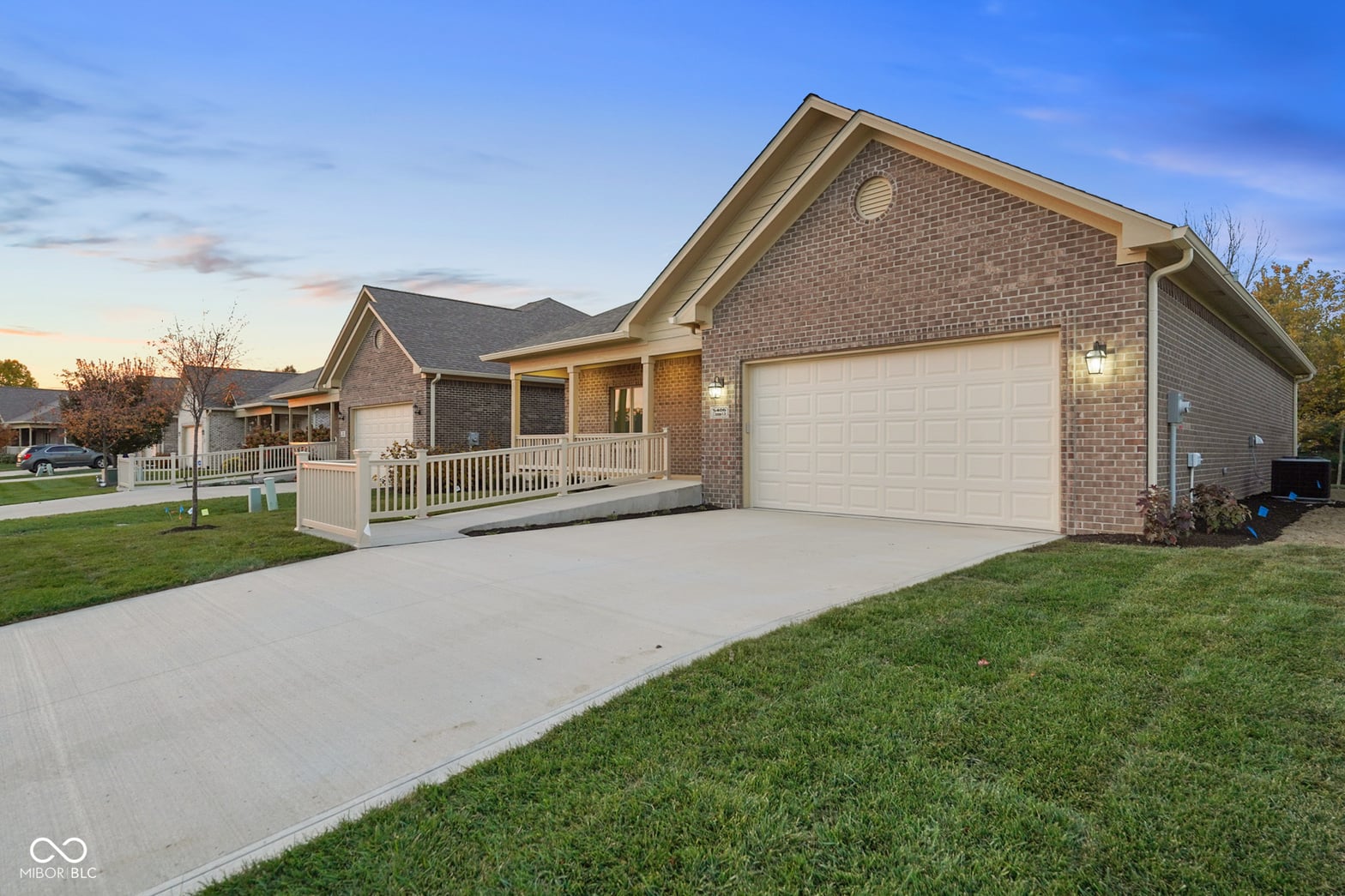 Front exterior at 5406 E Commons North Drive, Mooresville, IN