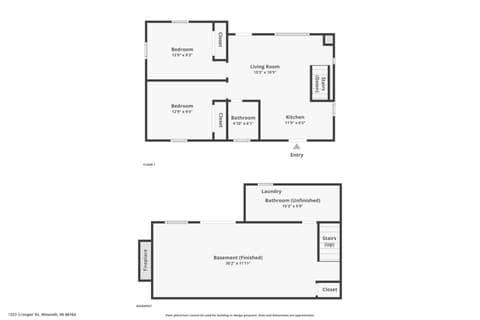Floor Plan — 7200 Grouper Drive, Nineveh, IN