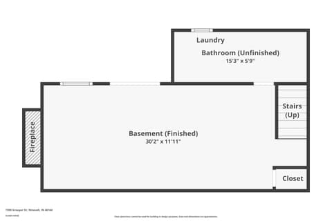 Floor Plan — 7200 Grouper Drive, Nineveh, IN
