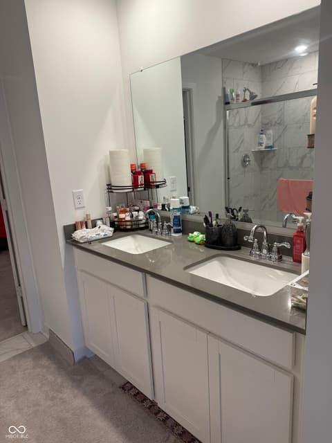 Bathroom at 1063 Bellwood Boulevard, Avon, IN