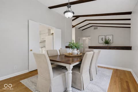 Dining room at 3303 Acacia Drive, Indianapolis, IN