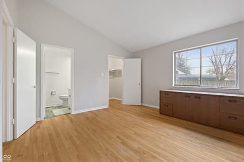 Primary bedroom at 3303 Acacia Drive, Indianapolis, IN