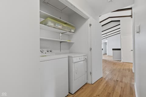 Laundry room at 3303 Acacia Drive, Indianapolis, IN