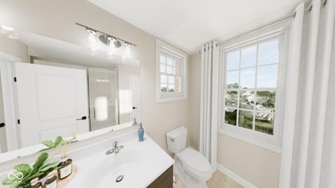Bathroom at 5756 Birtz Road, Indianapolis, IN