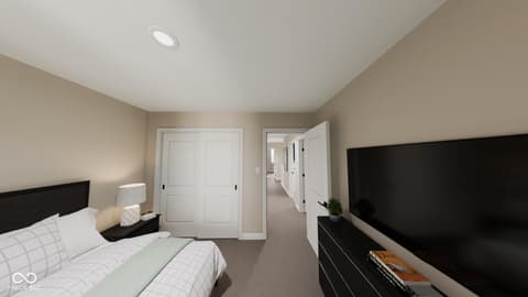 Bedroom at 5756 Birtz Road, Indianapolis, IN