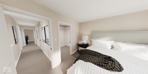 Bedroom at 5756 Birtz Road, Indianapolis, IN