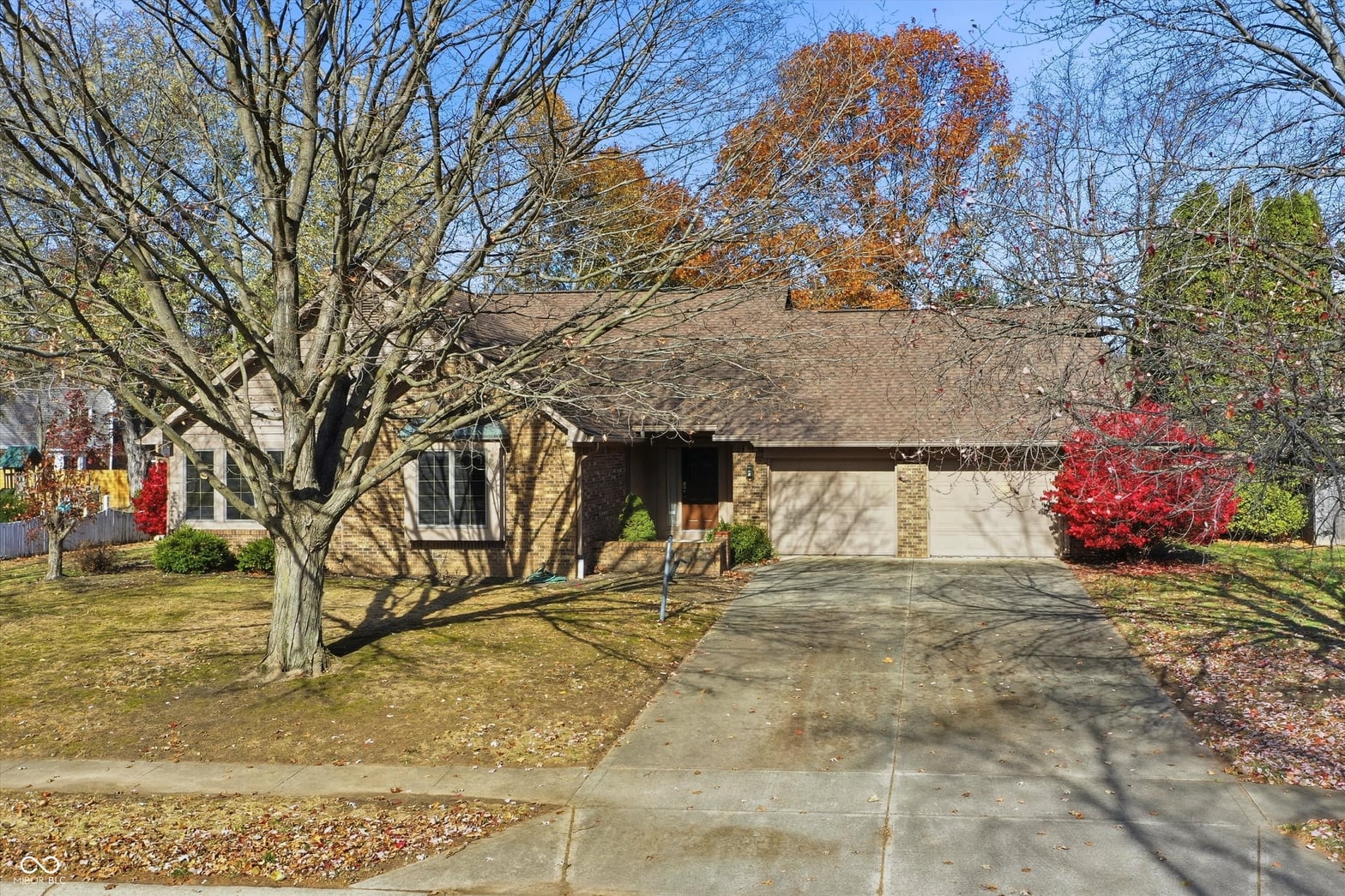 Front exterior at 208 Andover Lane, Noblesville, IN