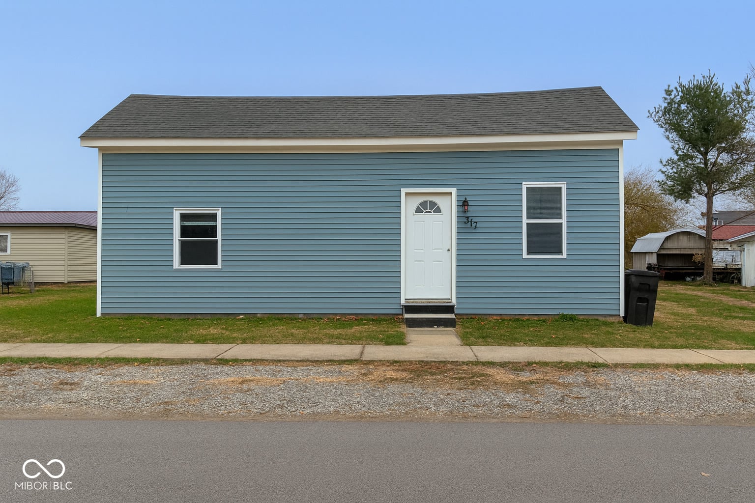 Front exterior at 317 N Sycamore Street, Ladoga, IN