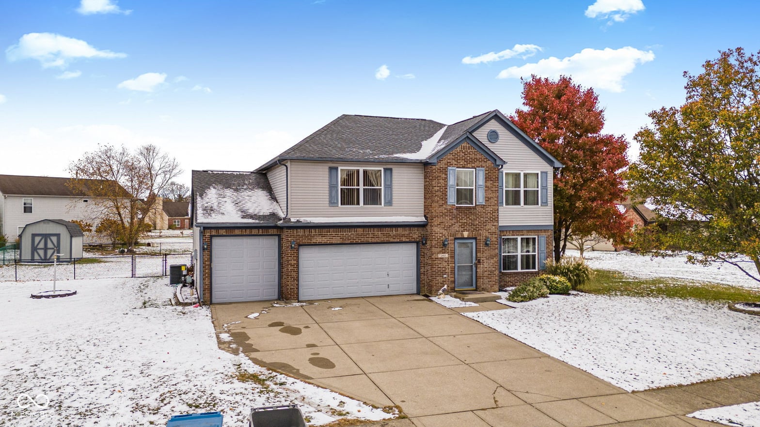 Front exterior at 2403 Borgman Drive, Indianapolis, IN