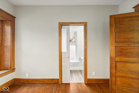Bedroom at 818 Sycamore Street, Columbus, IN