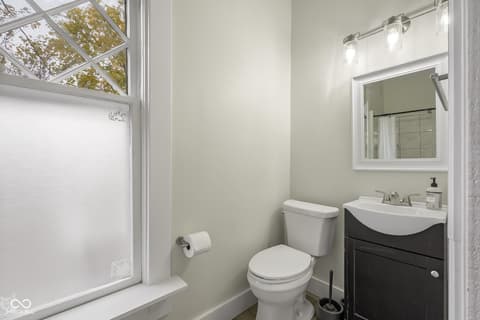 Bathroom at 818 Sycamore Street, Columbus, IN