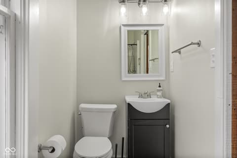 Bathroom at 818 Sycamore Street, Columbus, IN