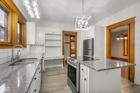 Kitchen at 818 Sycamore Street, Columbus, IN