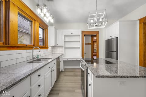 Kitchen at 818 Sycamore Street, Columbus, IN