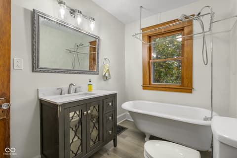 Bathroom at 818 Sycamore Street, Columbus, IN