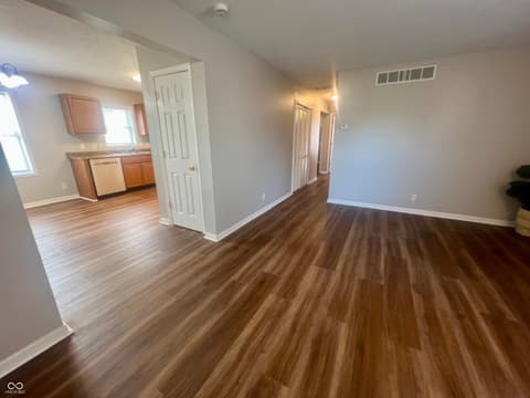 Living room at 4023 Harmony Lane, Indianapolis, IN