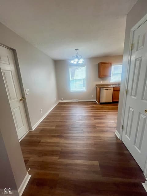 Dining room at 4023 Harmony Lane, Indianapolis, IN