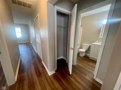 Hallway at 4023 Harmony Lane, Indianapolis, IN
