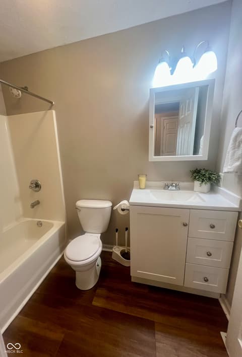 Bathroom at 4023 Harmony Lane, Indianapolis, IN