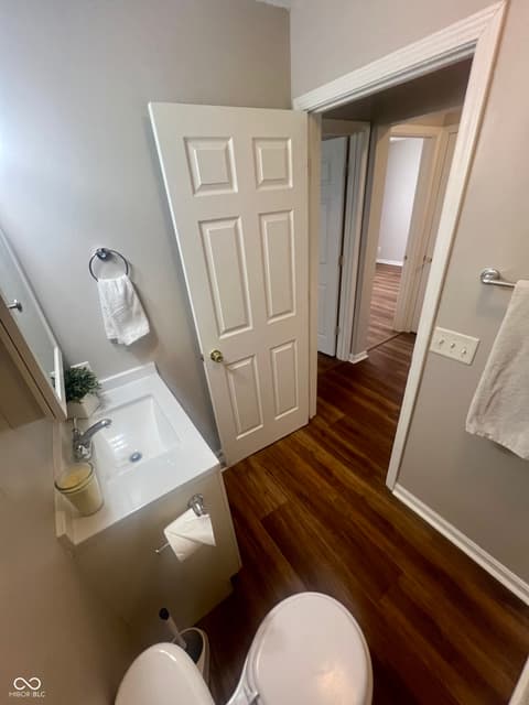 Bathroom at 4023 Harmony Lane, Indianapolis, IN