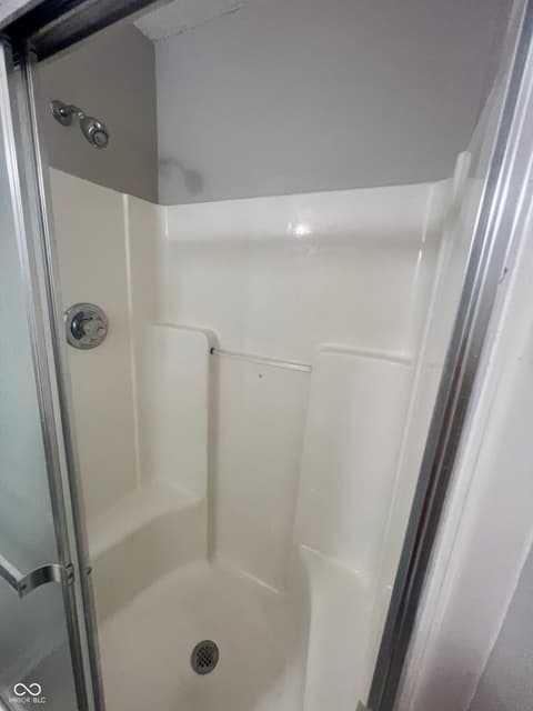 Primary bathroom at 4023 Harmony Lane, Indianapolis, IN