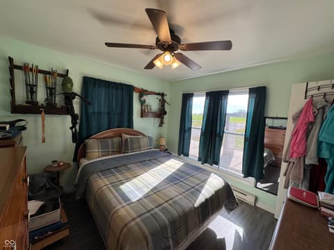 Bedroom at 2324 E 200 N, Rushville, IN