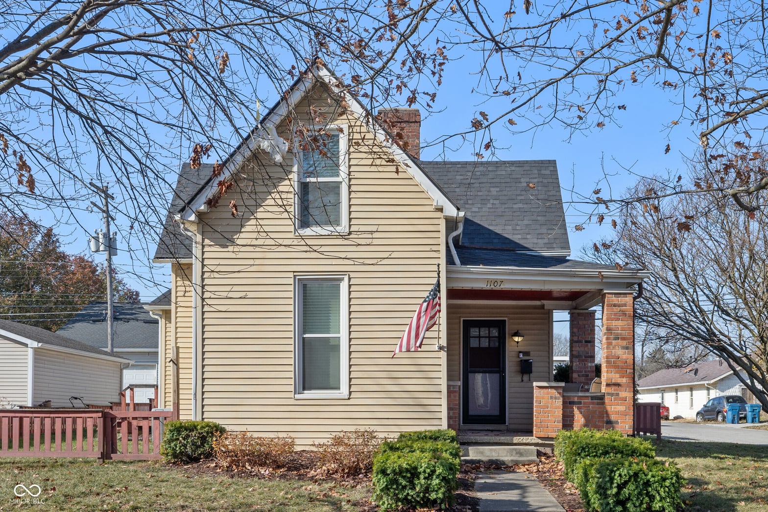 Front exterior at 1107 S 9th Street, Noblesville, IN