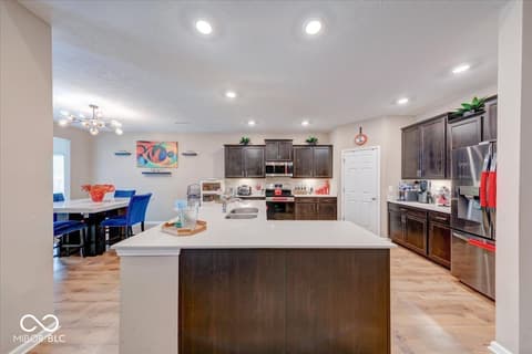 Kitchen at 10119 Caprock Canyon Drive, Indianapolis, IN