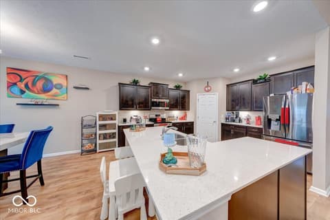 Kitchen at 10119 Caprock Canyon Drive, Indianapolis, IN