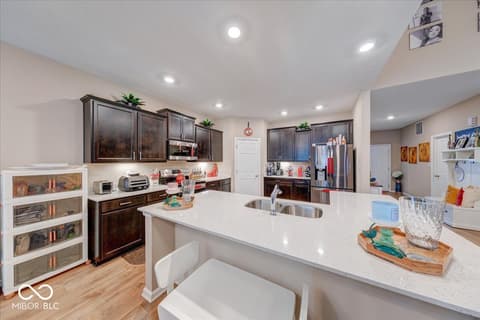 Kitchen at 10119 Caprock Canyon Drive, Indianapolis, IN
