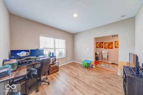 Home office at 10119 Caprock Canyon Drive, Indianapolis, IN