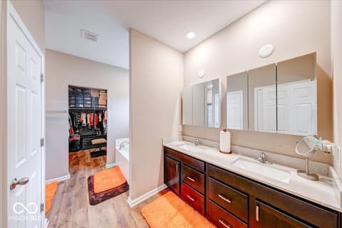 Bathroom at 10119 Caprock Canyon Drive, Indianapolis, IN