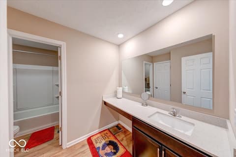 Bathroom at 10119 Caprock Canyon Drive, Indianapolis, IN