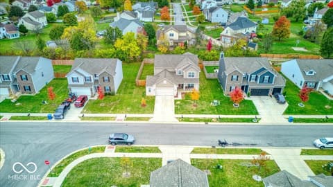 Aerial view at 10119 Caprock Canyon Drive, Indianapolis, IN