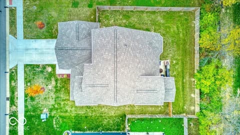 Aerial view at 10119 Caprock Canyon Drive, Indianapolis, IN