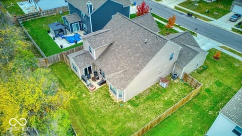 Aerial view at 10119 Caprock Canyon Drive, Indianapolis, IN