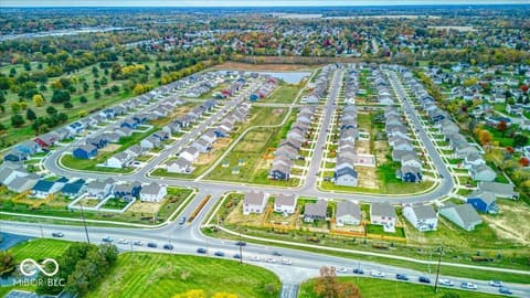 Aerial view at 10119 Caprock Canyon Drive, Indianapolis, IN