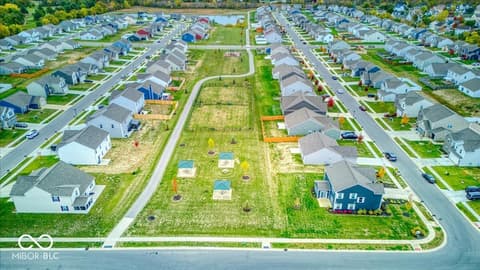 Aerial view at 10119 Caprock Canyon Drive, Indianapolis, IN