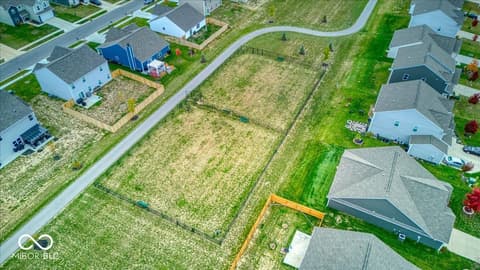 Aerial view at 10119 Caprock Canyon Drive, Indianapolis, IN