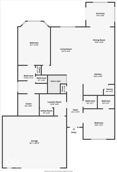 Floor Plan — 10119 Caprock Canyon Drive, Indianapolis, IN