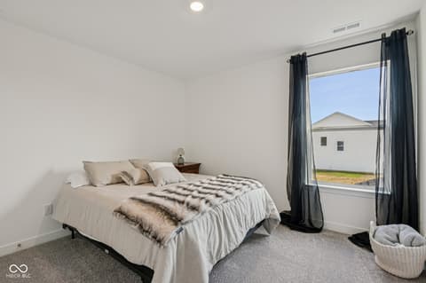 Bedroom at 4724 White Willow Way, New Palestine, IN