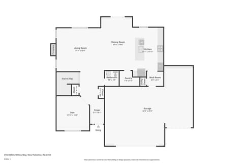 Floor Plan — 4724 White Willow Way, New Palestine, IN