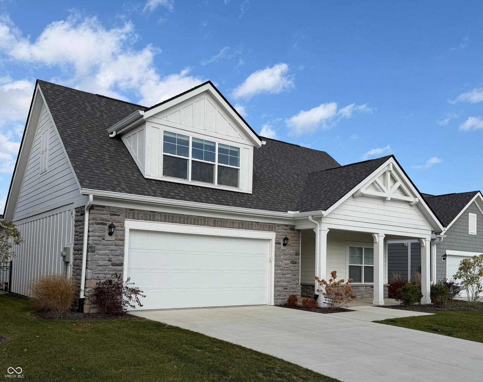 Front exterior at 2460 Collins Drive, Westfield, IN