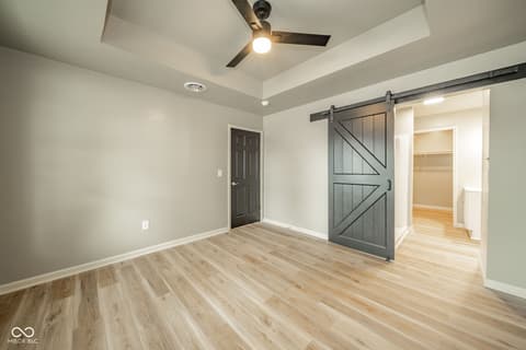 Primary bedroom at 1601 E Avenue, New Castle, IN