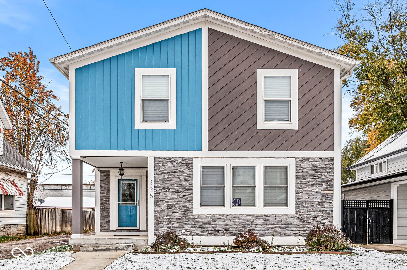 Front exterior at 325 Sanders Street, Indianapolis, IN