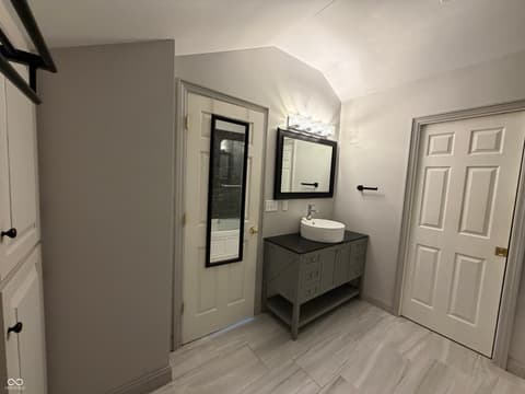 Bathroom at 2017 S County Road 500 E, Greensburg, IN