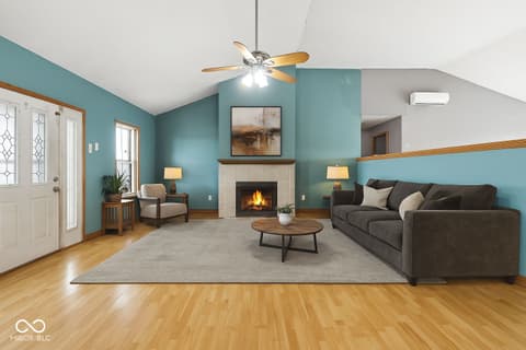 Living room at 6192 S County Road 550 E, Greencastle, IN