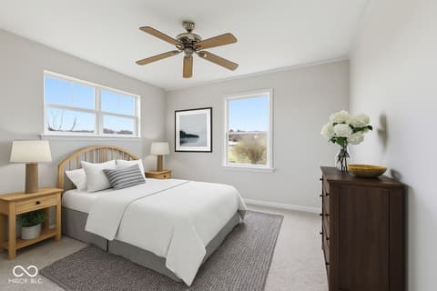 Bedroom at 6192 S County Road 550 E, Greencastle, IN