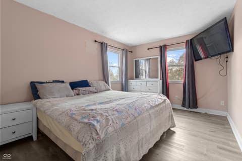 Bedroom at 9106 Broken Arrow Road, Indianapolis, IN