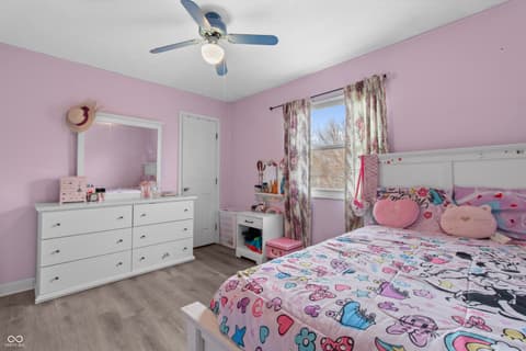Bedroom at 9106 Broken Arrow Road, Indianapolis, IN